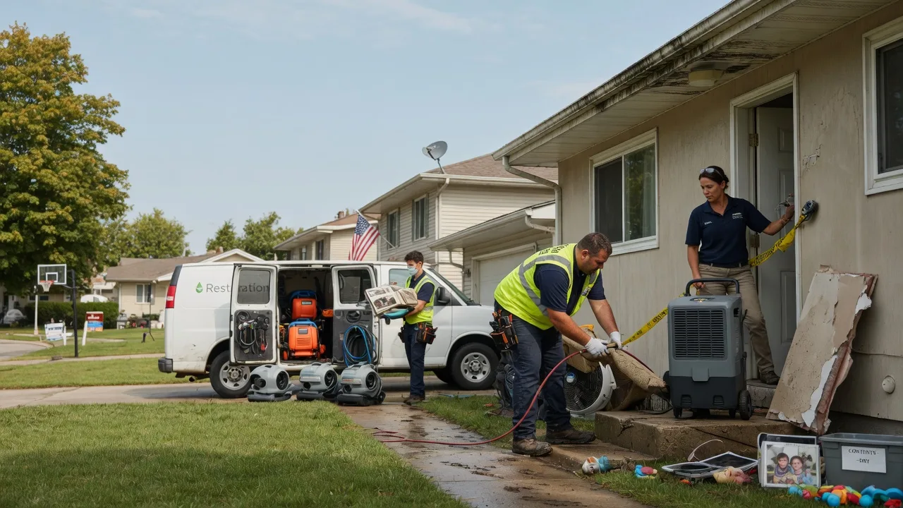 Water Damage Restoration in Waves, NC near me
